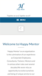 Mobile Screenshot of happymentor.com